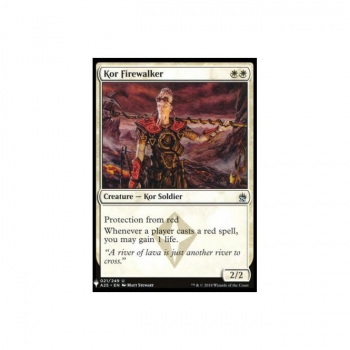 Kor Firewalker : MYSTERY BOOSTER 153 - Magic the Gathering Single Card