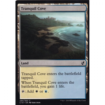 Tranquil Cove : COMMANDER 2019 284/302 - Magic the Gathering Single Card