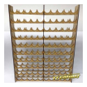 TT Combat : Mega Paint Rack 100 Vallejo/Warpaint