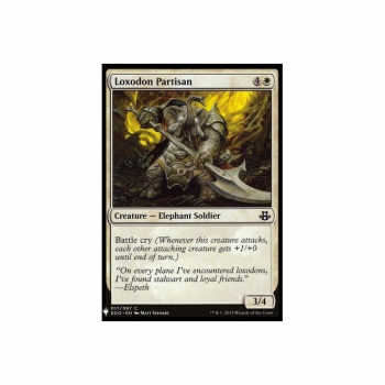 Loxodon Partisan : MYSTERY BOOSTER 167 - Magic the Gathering Single Card