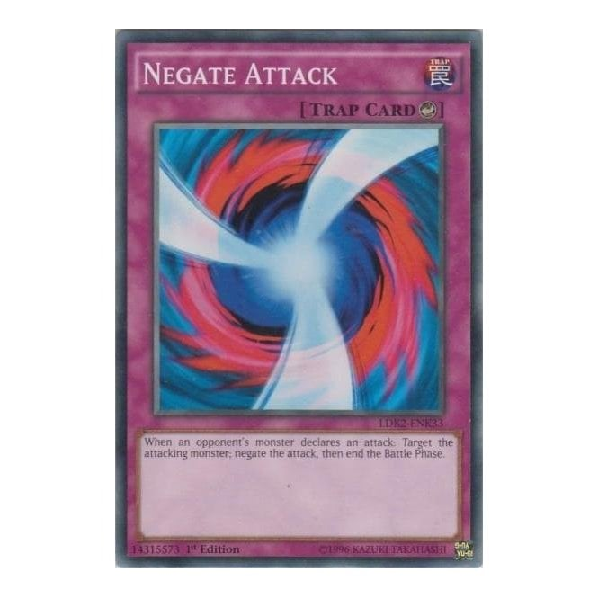 Yu-Gi-Oh! Card LDK2-ENK33 Negate Attack (Common) | Chaos Cards Yu-Gi-Oh! Card LDK2-ENK33 Negate Attack (Common) | Chaos Cards