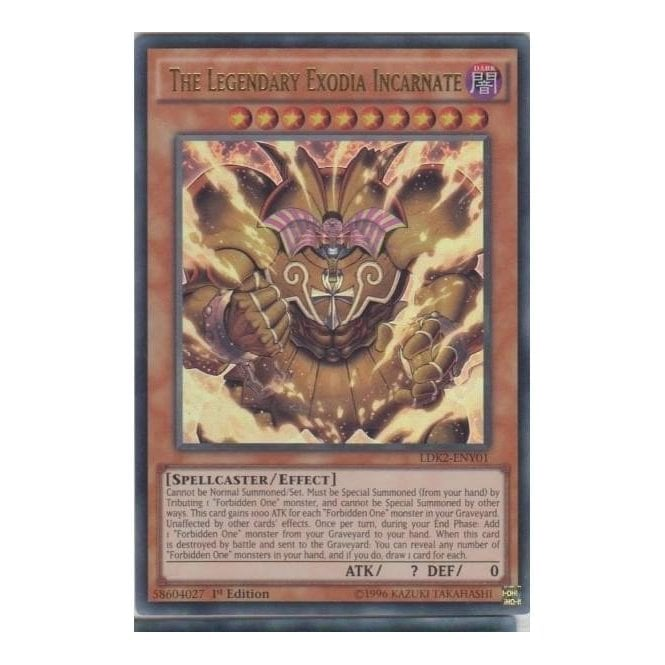 Yu-Gi-Oh! Card LDK2-ENY01 The Legendary Exodia Incarnate (Ultra Rare) | Chaos Cards Yu-Gi-Oh! Card LDK2-ENY01 The Legendary Exodia Incarnate (Ultra Rare) | Chaos Cards