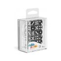 Oakie Doakie Dice Set D6 (12 mm) Marble - Black (36)
