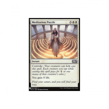 Meditation Puzzle : MYSTERY BOOSTER 176 - Magic the Gathering Single Card