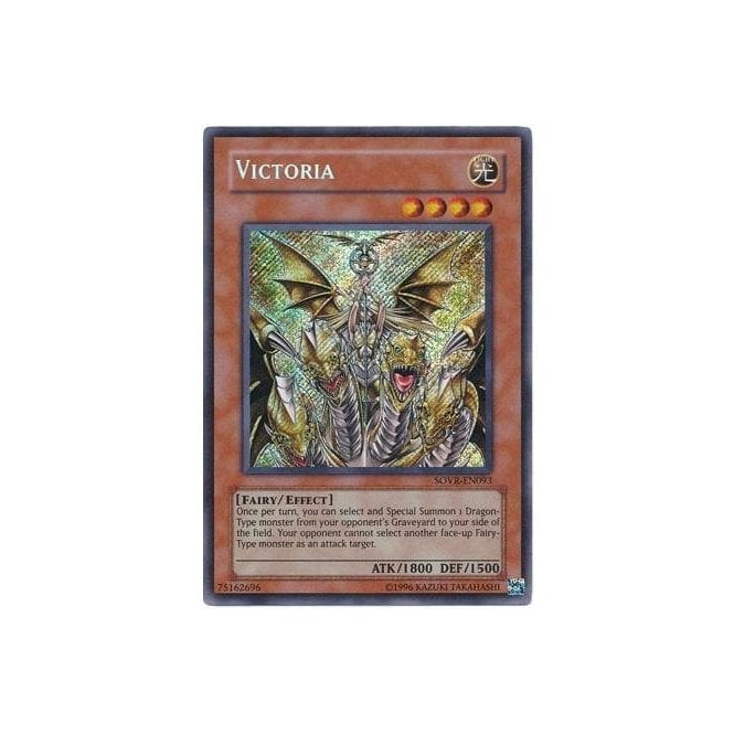 victoria yugioh card Yu-Gi-Oh! - (SOVR-EN093) - Stardust Overdrive - 1 Edicin Dragn de la Victoria [Retro