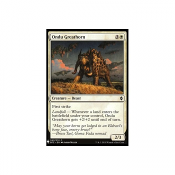 Ondu Greathorn : MYSTERY BOOSTER 188 - Magic the Gathering Single Card