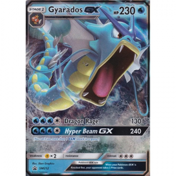 SM212 Gyarados GX - Pokemon Single Promotional Card