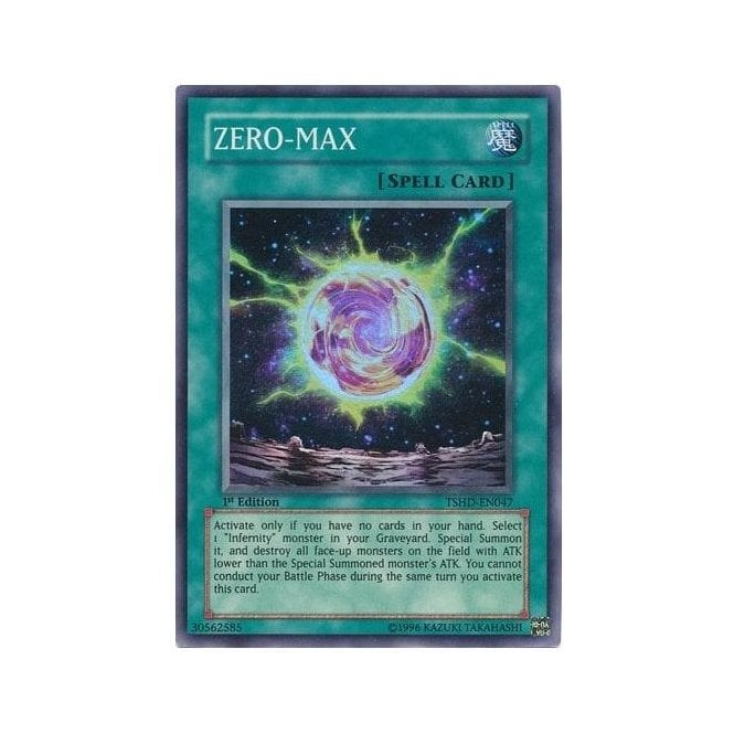Yu-Gi-Oh! Card TSHD-EN047 ZERO-MAX (Super Rare) | Chaos Cards Yu-Gi-Oh! Card TSHD-EN047 ZERO-MAX (Super Rare) | Chaos Cards