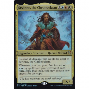 Sevinne, The Chronoclasm : COMMANDER 2019 049/302 - Magic the Gathering Single Card Oversized