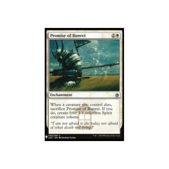 Promise of Bunrei : MYSTERY BOOSTER 204 - Magic the Gathering Single Card