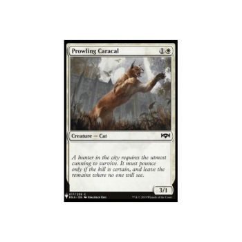 Prowling Caracal : MYSTERY BOOSTER 205 - Magic the Gathering Single Card