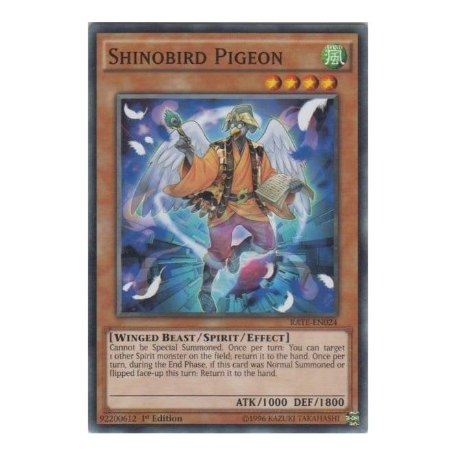 SHINOBIRD PIGEON RATE-EN024-1st EDITION YU-GI-OH CARD