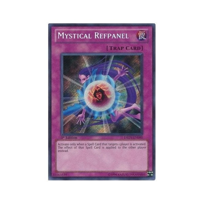Yu-Gi-Oh! Card DREV-EN090 Mystical Refpanel (Secret Rare) | Chaos Cards Yu-Gi-Oh! Card DREV-EN090 Mystical Refpanel (Secret Rare) | Chaos Cards
