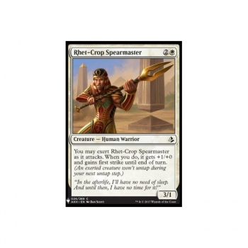Rhet-Crop Spearmaster : MYSTERY BOOSTER 214 - Magic the Gathering Single Card