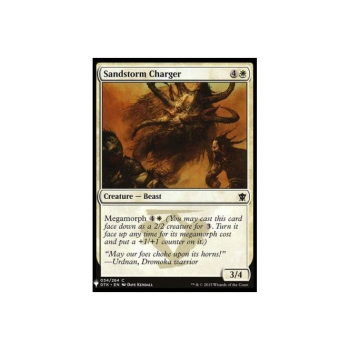 Sandstorm Charger : MYSTERY BOOSTER 220 - Magic the Gathering Single Card