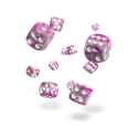 Oakie Doakie Dice Set D6 (12 mm) Gemidice - Magnolia (36) - Image 2