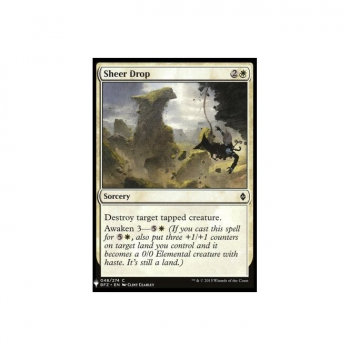 Sheer Drop : MYSTERY BOOSTER 231 - Magic the Gathering Single Card