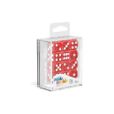Oakie Doakie Dice Set D6 (16 mm) Marble - Red (12)