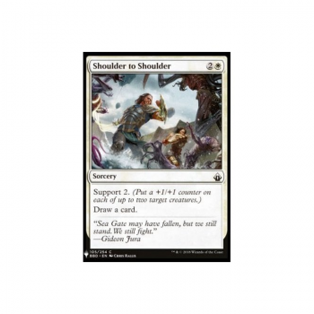 Shoulder to Shoulder : MYSTERY BOOSTER 234 - Magic the Gathering Single Card