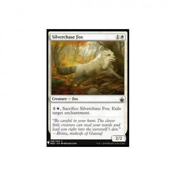 Silverchase Fox : MYSTERY BOOSTER 236 - Magic the Gathering Single Card
