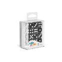 Oakie Doakie Dice Set D6 (16 mm) Marble - Black (12)