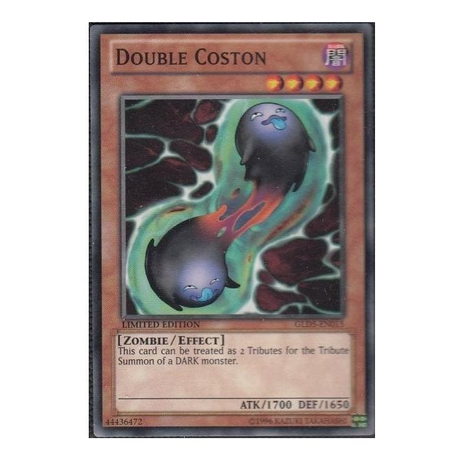 Yu-Gi-Oh! Card GLD5-EN015 Double Coston (Common) | Chaos Cards Yu-Gi-Oh! Card GLD5-EN015 Double Coston (Common) | Chaos Cards