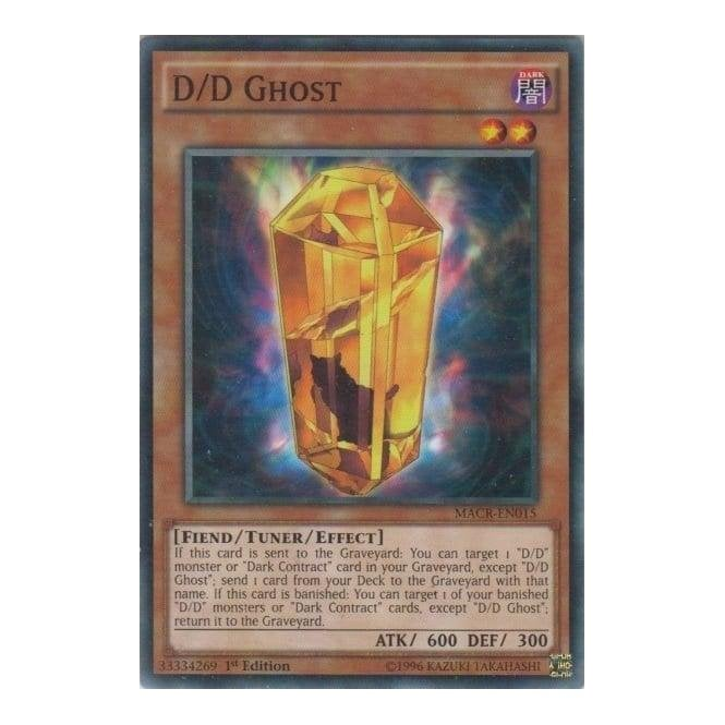 Yu-Gi-Oh! Card MACR-EN015 D/D Ghost (Common) | Chaos Cards