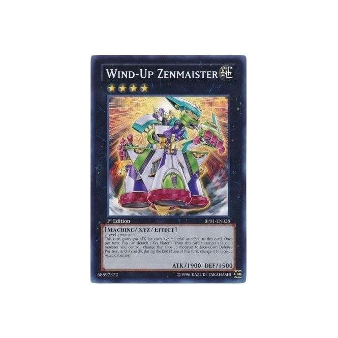 Yu-Gi-Oh! Card BP01-EN028 Wind-Up Zenmaister (Rare) | Chaos Cards