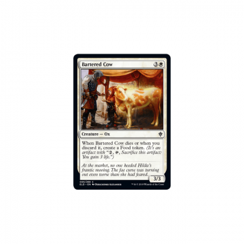 Bartered Cow : THRONE OF ELDRAINE 006/269 - Magic the Gathering Single Card