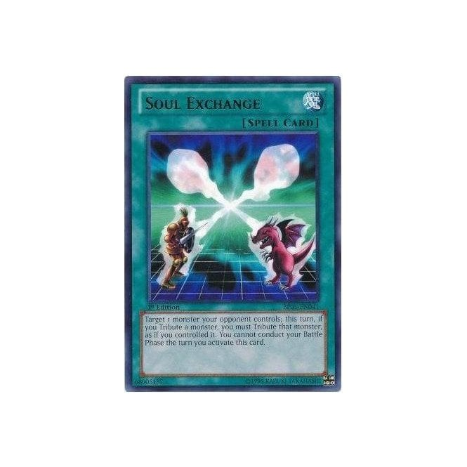 YuGiOh! Card BP01EN041 Soul Exchange (Rare) Chaos Cards