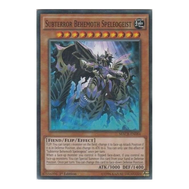 Yu-Gi-Oh! Card MACR-EN084 Subterror Behemoth Speleogeist (Common) | Chaos Cards Yu-Gi-Oh! Card MACR-EN084 Subterror Behemoth Speleogeist (Common) | Chaos Cards