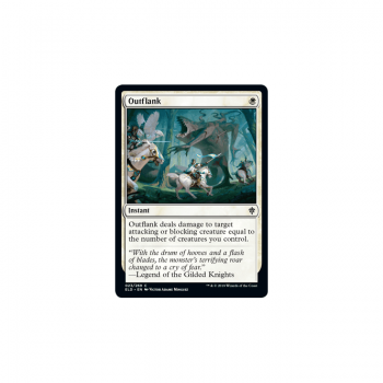 Outflank : THRONE OF ELDRAINE 023/269 - Magic the Gathering Single Card