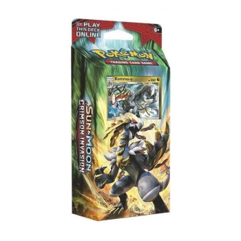 Pokemon Theme Deck : Kommo-o - Sun and Moon Crimson Invasion ***DAMAGED ITEM***