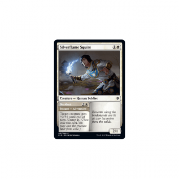 Silverflame Squire : THRONE OF ELDRAINE 031/269 - Magic the Gathering Single Card