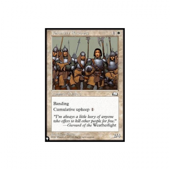 Volunteer Reserves : MYSTERY BOOSTER 274 - Magic the Gathering Single Card