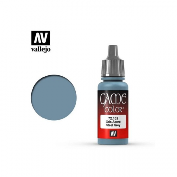 Acrylicos Vallejo Game Color : Steel Grey