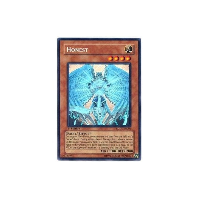 yugioh card honest YU-GI-OH! - (SDLI-EN016) - Structure Deck: Realm of Light - 1st Edition 37742478 Card Text Yu-Gi-Oh! Card LODT-EN001 Honest GHOST