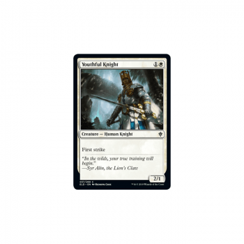 Youthful Knight : THRONE OF ELDRAINE 037/269 - Magic the Gathering Single Card