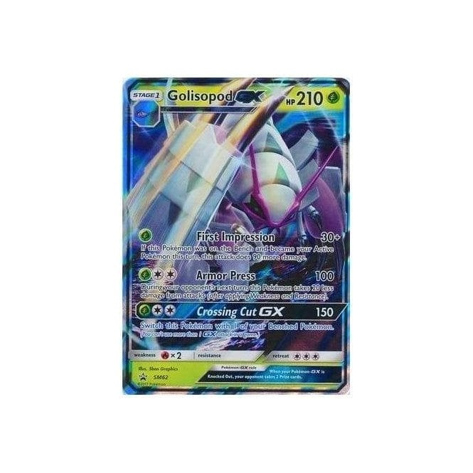 Pokemon Single Promotional Card - Golisopod GX SM62 | Chaos Cards Pokemon Single Promotional Card - Golisopod GX SM62 | Chaos Cards