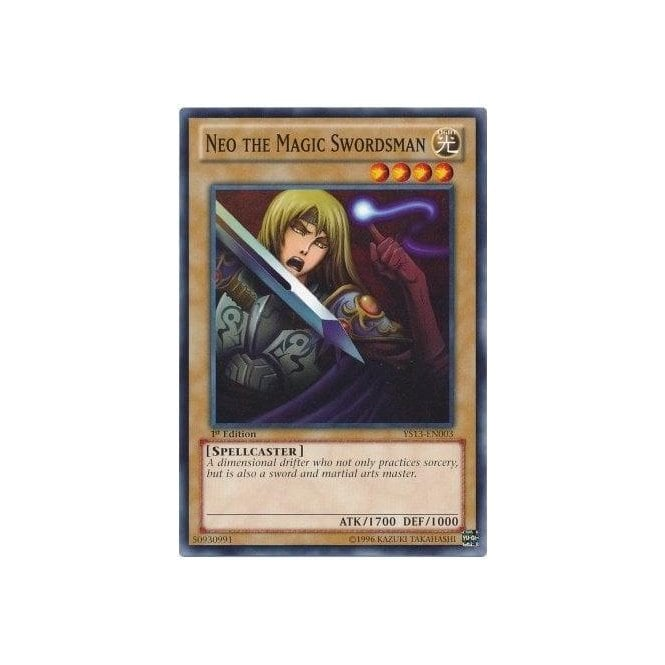 YuGiOh! Card YS13EN003 Neo the Magic Swordsman Chaos Cards