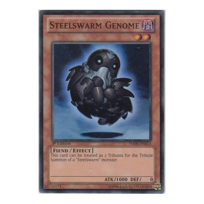 Yu-Gi-Oh! Card HA06-EN013 Steelswarm Genome (Super Rare) | Chaos Cards
