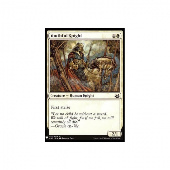 Youthful Knight : MYSTERY BOOSTER 287 - Magic the Gathering Single Card