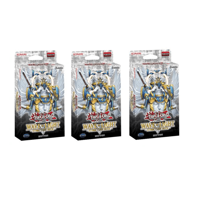 Yu-Gi-Oh! Structure Deck - Wave of Light x 3 | Chaos Cards Yu-Gi-Oh! Structure Deck - Wave of Light x 3 | Chaos Cards