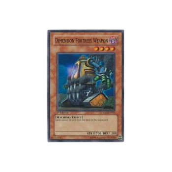 Dimension Fortress Weapon (Super Rare) : CRMS-EN033 - Yu-Gi-Oh! Single Card