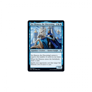 Syr Elenora, the Discerning : THRONE OF ELDRAINE 067/269 - Magic the Gathering Single Card