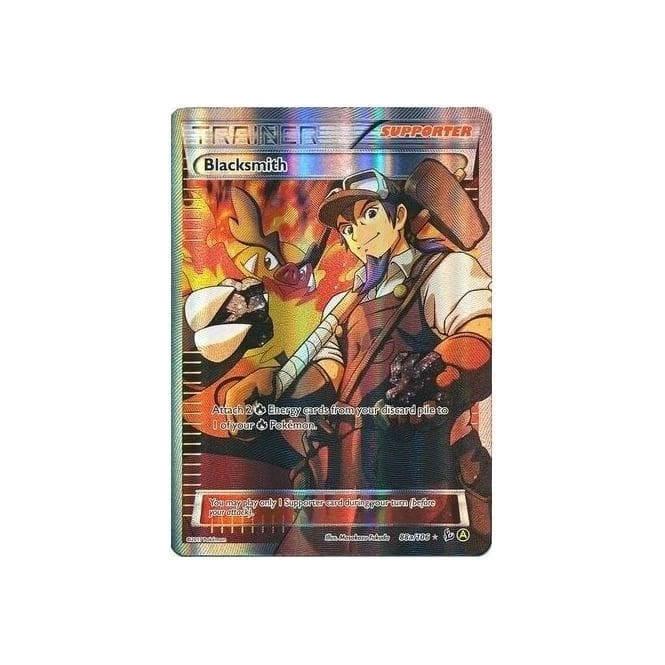 blacksmith pokemon card - 88a/106 The item may be similar but not exactly the same as the image (e.g Pokmon Card XY Blacksmith SR