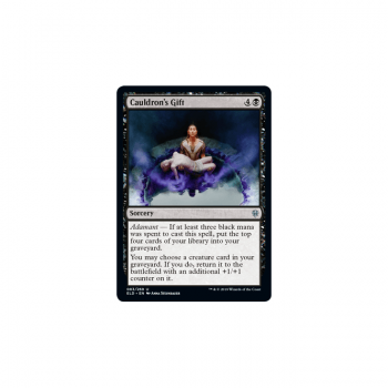 Cauldron's Gift : THRONE OF ELDRAINE 083/269 - Magic the Gathering Single Card