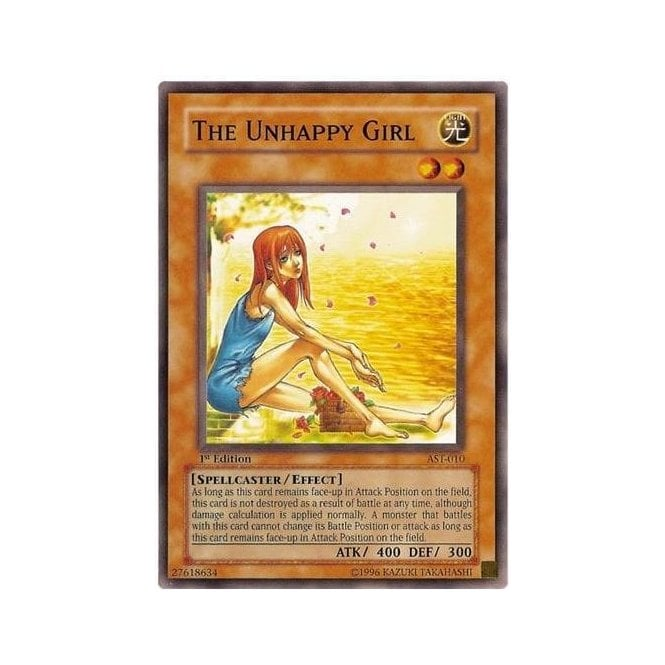 Yu-Gi-Oh! Card AST-010 The Unhappy Girl | Chaos Cards
