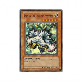 Zaborg the Thunder Monarch (Super Rare) : AST-023 - Yu-Gi-Oh! Single Card