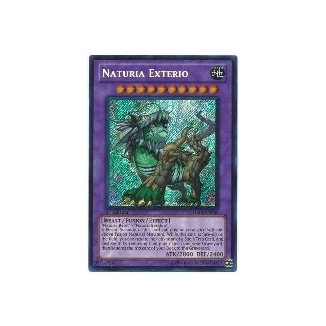 Yu-Gi-Oh! Card HA04-EN055 Naturia Exterio (Secret Rare) | Chaos Cards